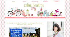 Desktop Screenshot of calmhealthysexy.com